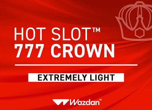 Hot Slot 777 Crown Extremely Light